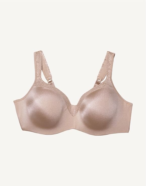 Playtex® Secrets® Underwire Full-Coverage Smoothing Balconette T-Shirt Bra (US4823) 1 Playtex® Secrets® Underwire Full-Coverage Smoothing Balconette T-Shirt Bra (US4823)