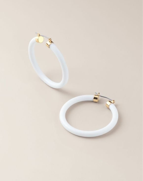 Santorini Lux Hoop Earrings 1 Santorini Lux Hoop Earrings