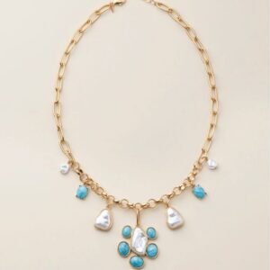 Sea Petals Statement Necklace