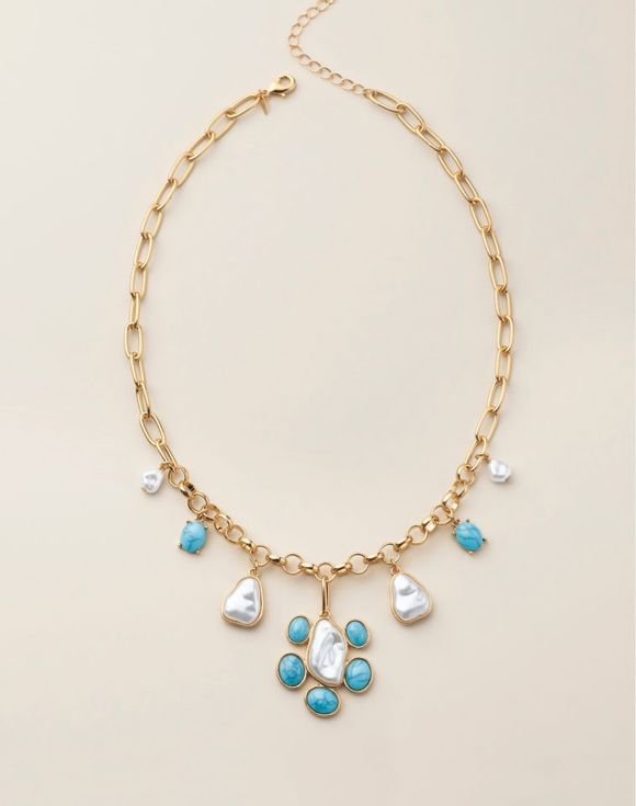 Sea Petals Statement Necklace 1 Sea Petals Statement Necklace
