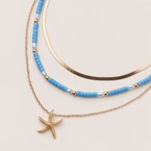 Star of the Shore Layered Necklace