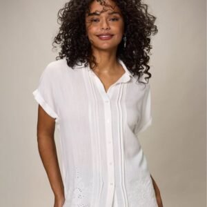 Tonal Embroidered Blouse