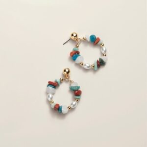 Golden Shore Mix Hoop Earrings