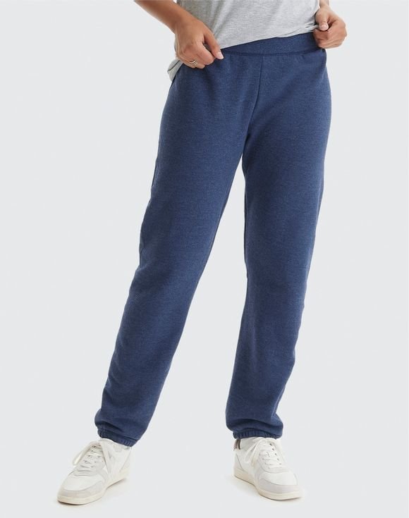 Hanes EcoSmart® Women's Fleece Sweatpants with Cinched Cuffs, 30" O4630 1 Hanes EcoSmart® Women's Fleece Sweatpants with Cinched Cuffs, 30" O4630