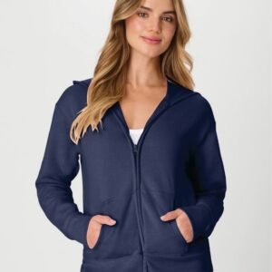 Hanes EcoSmart® Women's Full-Zip Fleece Hoodie O4637
