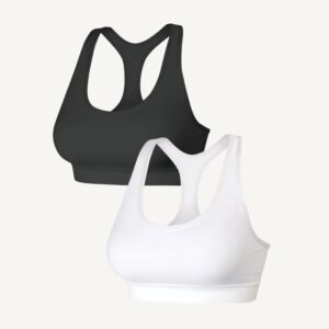 Hanes Sport™ Racerback Sports Bra 2-Pack O91782