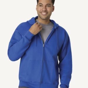 Hanes Ultimate Men's Full-Zip Heavyweight Fleece Hoodie OF280