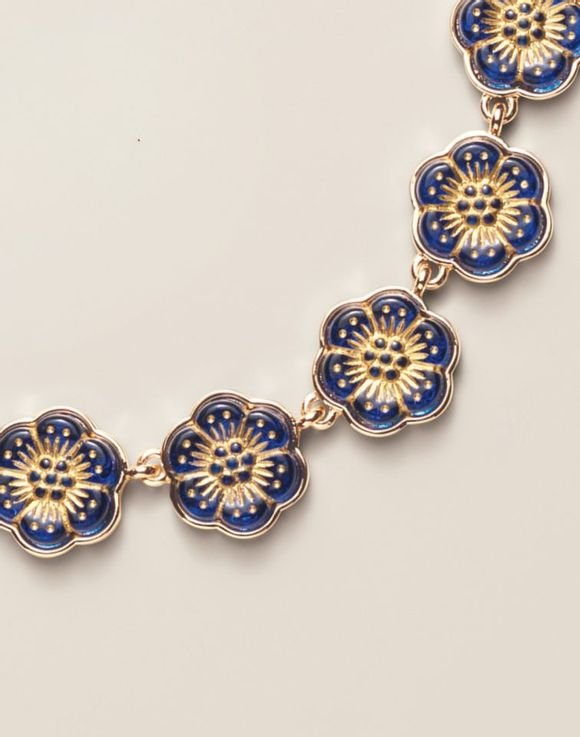 Midnight Garden Necklace and Earring Set 3 Midnight Garden Necklace and Earring Set - Image 3