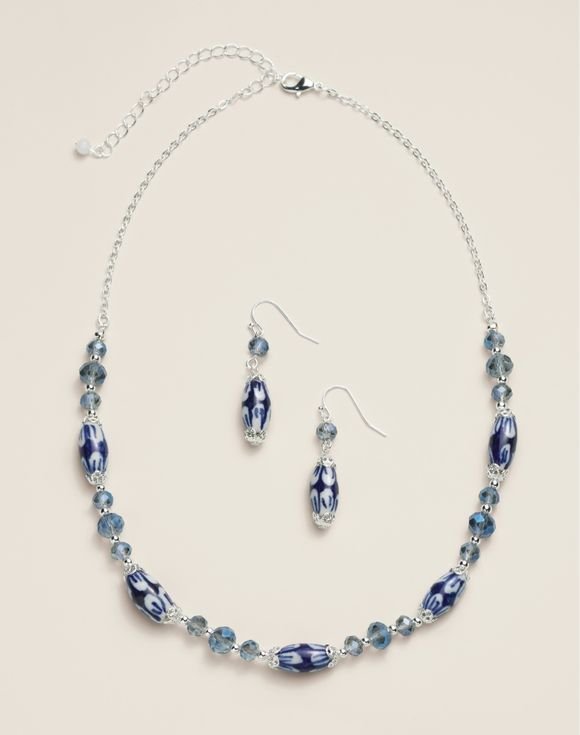 Midnight Tide Necklace and Earring Set 1 Midnight Tide Necklace and Earring Set