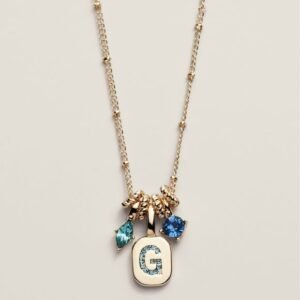 My Initial Charm Necklace