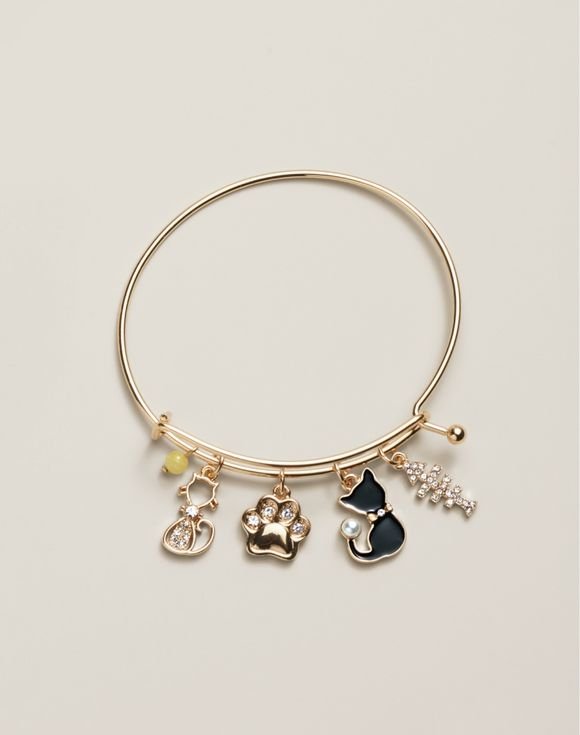 Paw Prints of Love Charm Bracelet 2 Paw Prints of Love Charm Bracelet - Image 2