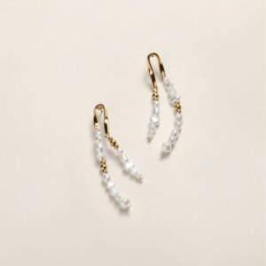 Pearly Stream Drop Earrings