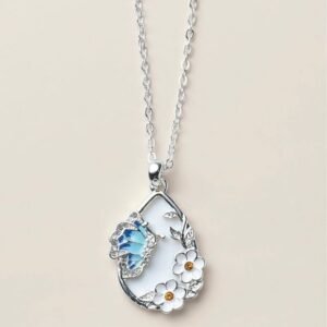 Spring Botanica Necklace - Hummingbird ONLY