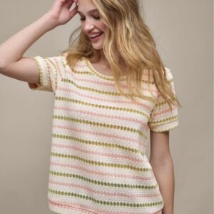 Stripe Knit Top