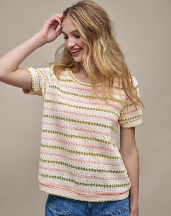 Stripe Knit Top 1 Stripe Knit Top