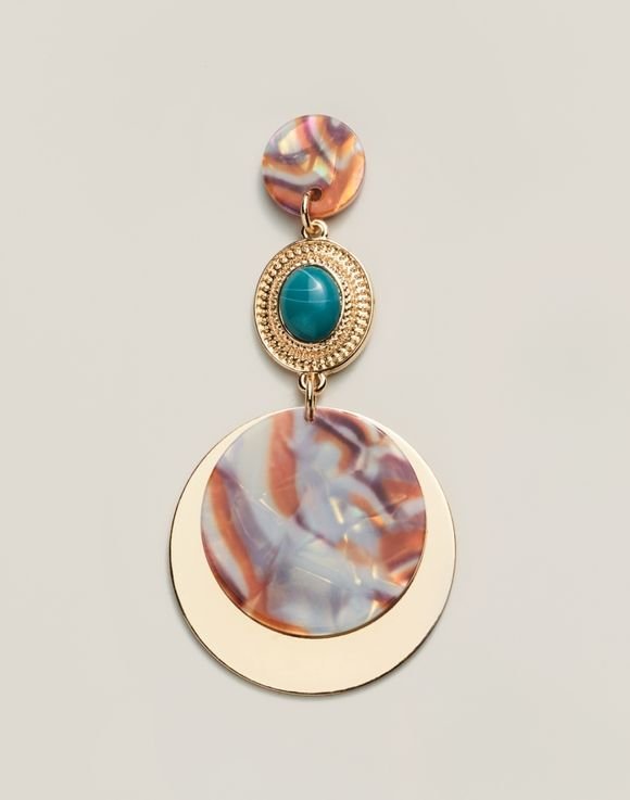 Warm Current Statement Earrings 3 Warm Current Statement Earrings - Image 3