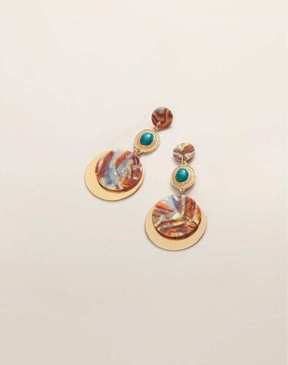 Warm Current Statement Earrings 1 Warm Current Statement Earrings