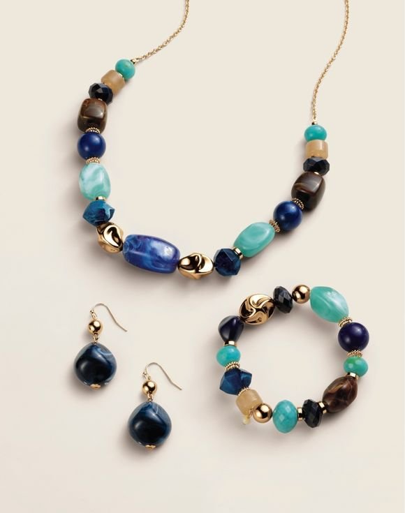 Blue Horizon Mix Three-Piece Set 1 Blue Horizon Mix Three-Piece Set