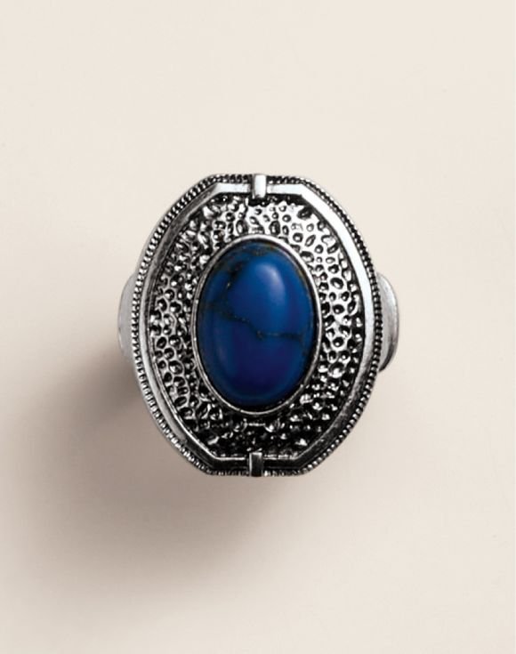 Boho Bleu Stretch Ring 2 Boho Bleu Stretch Ring - Image 2