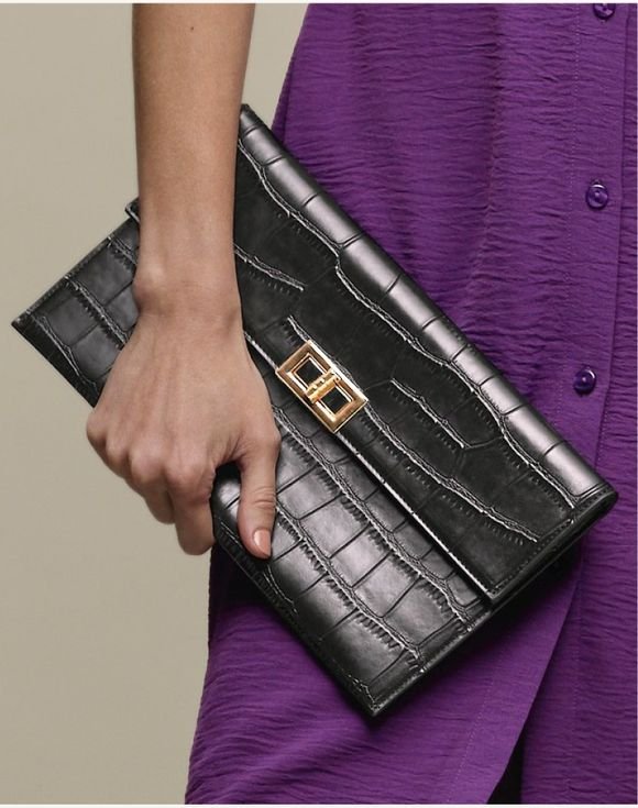 Crocco Print Clutch 1 Crocco Print Clutch