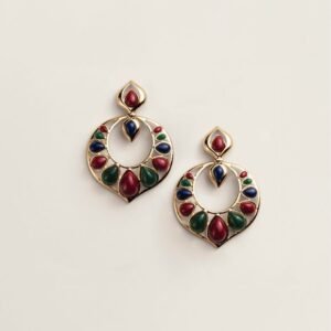 Shop Avon Beauty Products 3 Golden Mosaic Drop Earrings