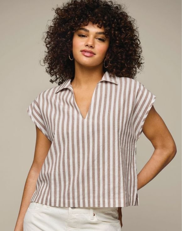 Lightweight Collared Top 1 Lightweight Collared Top