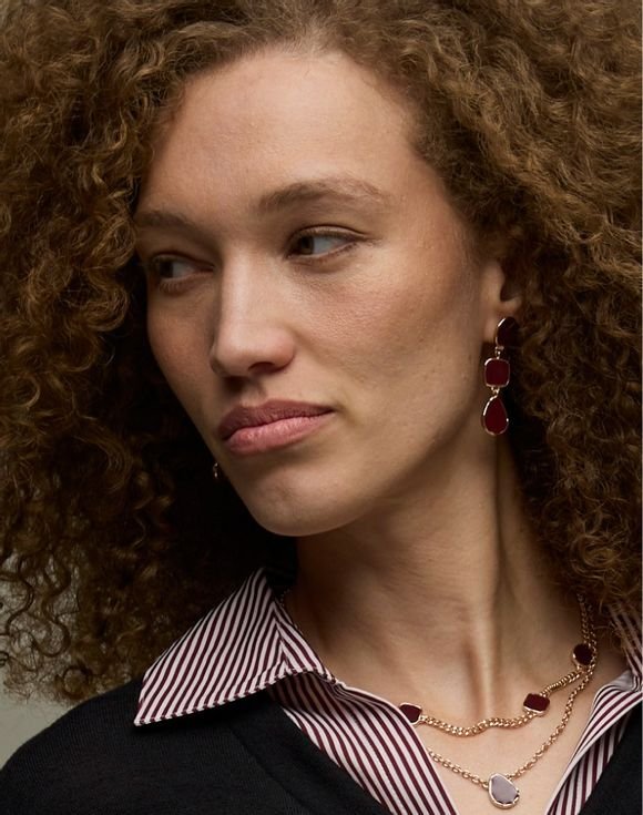 Merlot Mood Drop Earrings 2 Merlot Mood Drop Earrings