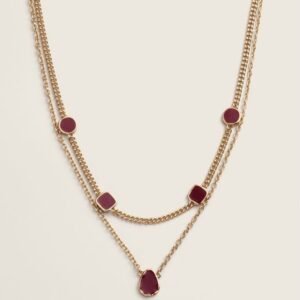 Shop Avon Beauty Products 1 Merlot Mood Layered Necklace