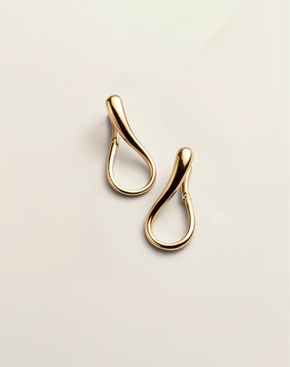 Modern Flow Teardrop Earrings 1 Modern Flow Teardrop Earrings