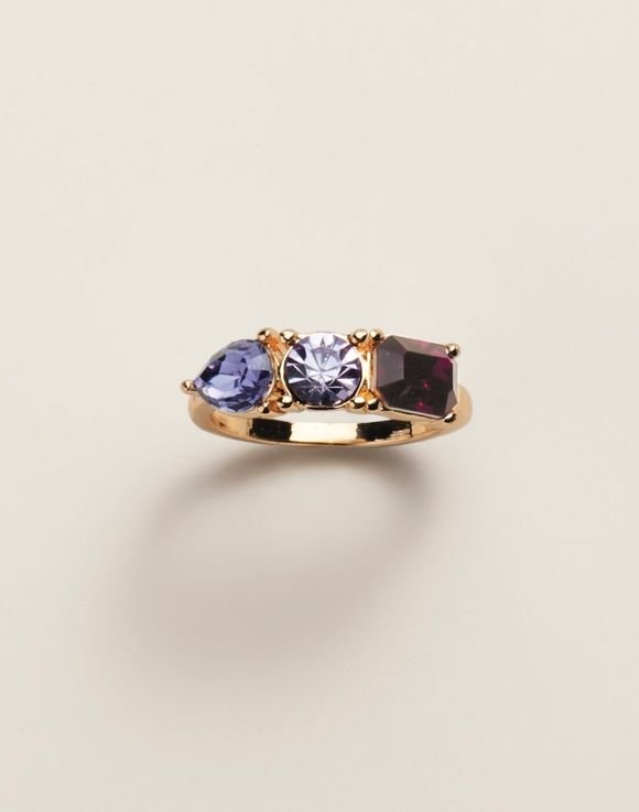Modern Trio Gem Ring 3 Modern Trio Gem Ring - Image 3