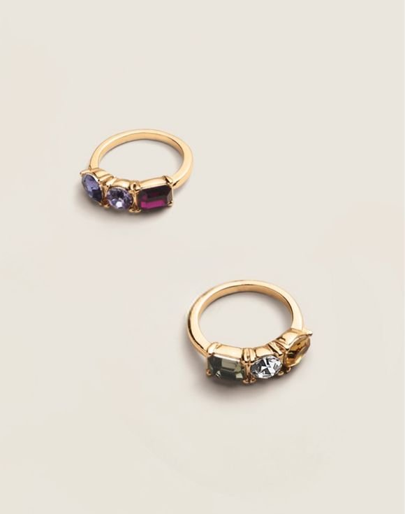 Modern Trio Gem Ring 1 Modern Trio Gem Ring