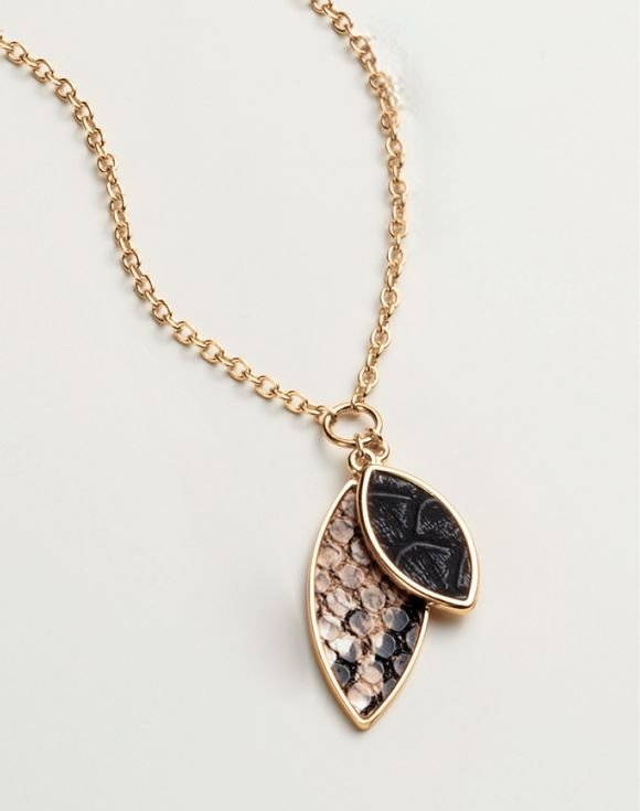 Serpent Sleek Pendant Necklace 1 Serpent Sleek Pendant Necklace