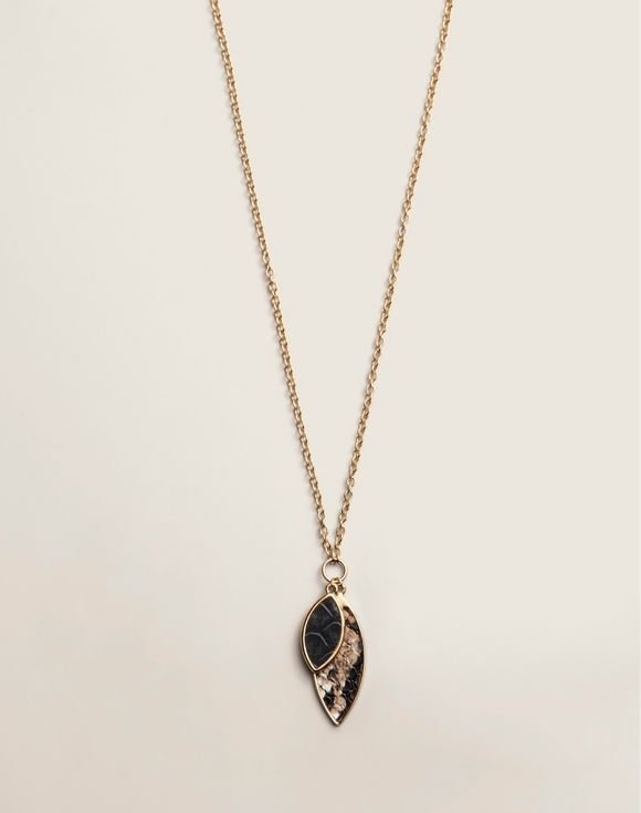 Serpent Sleek Pendant Necklace 2 Serpent Sleek Pendant Necklace