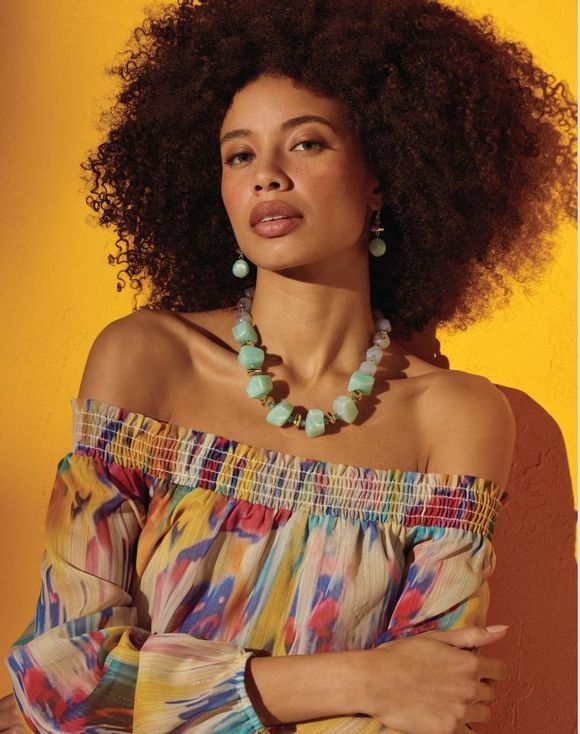 Tropical Mist Two-Piece Set 4 Tropical Mist Two-Piece Set