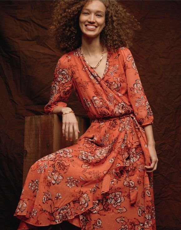 Autumn Floral Dress 3 Autumn Floral Dress