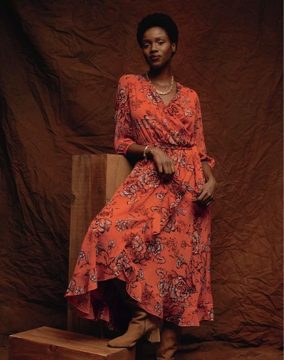 Autumn Floral Dress 1 Autumn Floral Dress