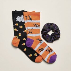 Boo Crew Socks & Scrunchie