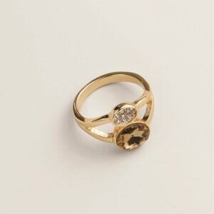 Golden Eclipse Ring