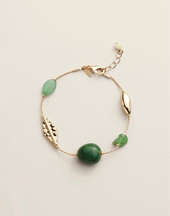 Green Organic Glow Bracelet 1 Green Organic Glow Bracelet