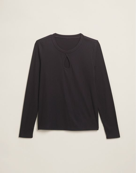 Keyhole Ribbed Top 2 Keyhole Ribbed Top