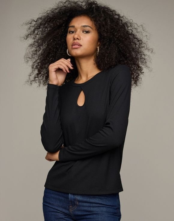 Keyhole Ribbed Top 4 Keyhole Ribbed Top