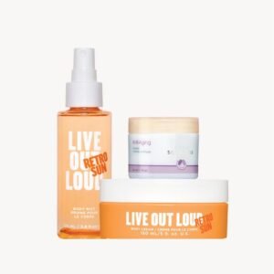 Live Out Loud Retro Sun & Anti-Aging Cream Set