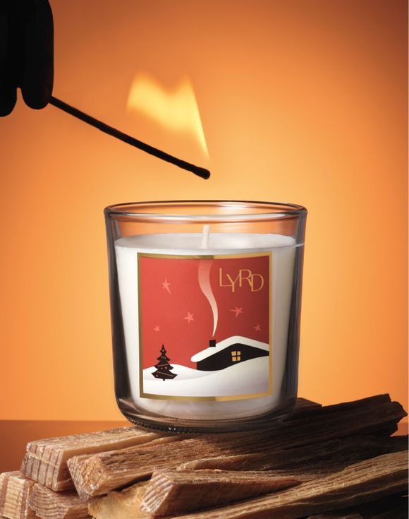 LYRD Enchanted Hearth Candle 4 LYRD Enchanted Hearth Candle