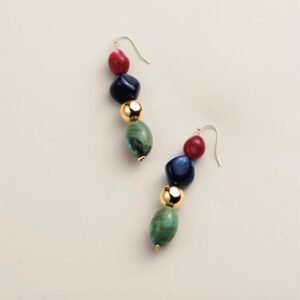 Mediterranean Mood Beaded Earrings