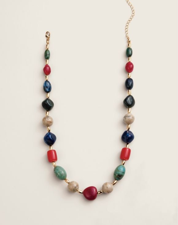 Mediterranean Mood Beaded Necklace 2 Mediterranean Mood Beaded Necklace