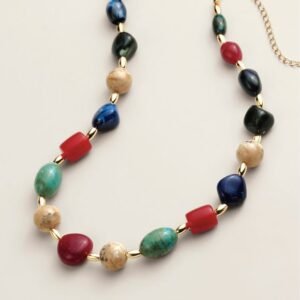 Mediterranean Mood Beaded Necklace