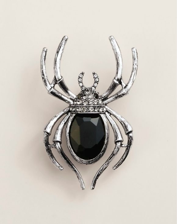 Queen Crawler Spider Brooch 2 Queen Crawler Spider Brooch