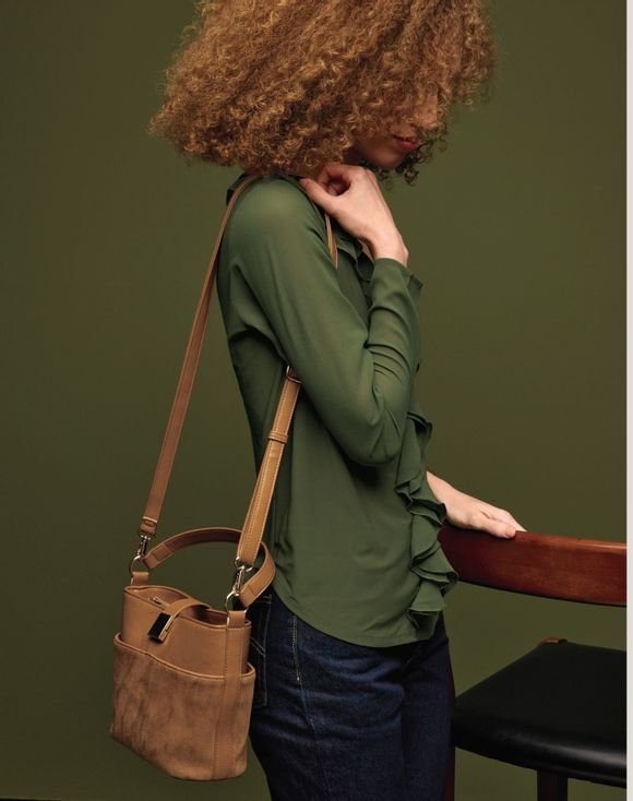 Ruffle Front Blouse 4 Ruffle Front Blouse