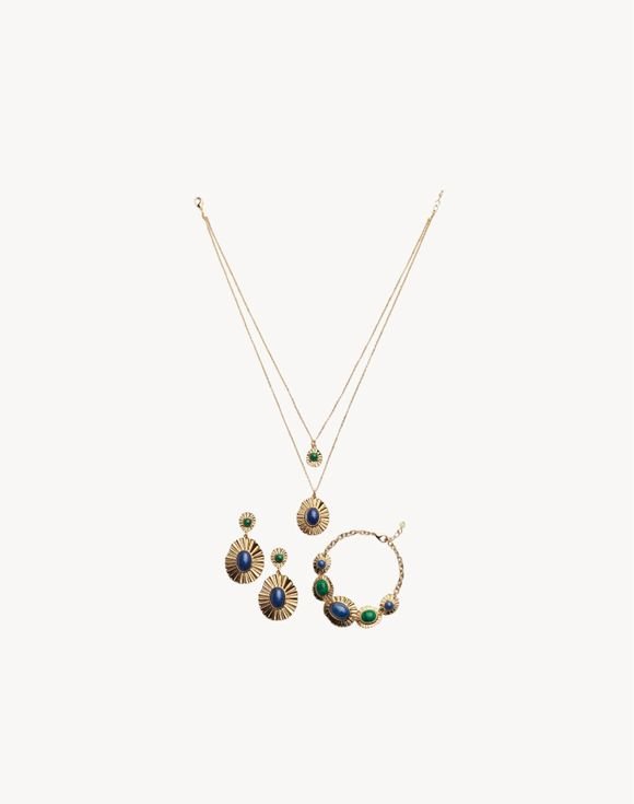 Sunburst Medallion 3-Piece Jewelry Set 1 Sunburst Medallion 3-Piece Jewelry Set