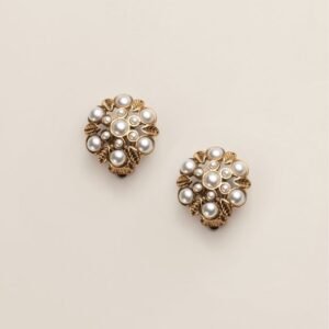 Timeless Petals Button Earrings